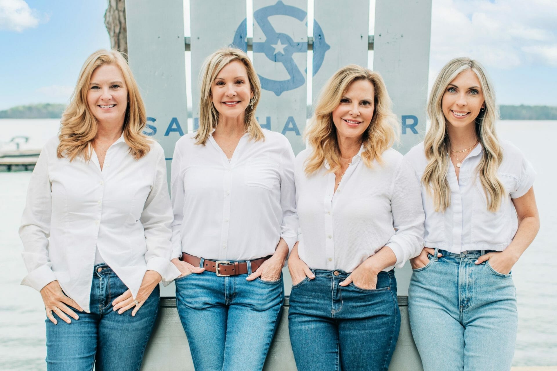 Four blonde real estate agents in Buford